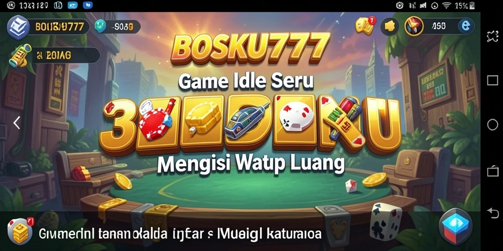 Tampilan gameplay BOSKU777 yang menarik dan interaktif.