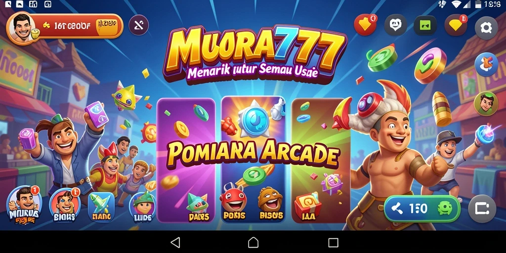 Tampilan gameplay menarik dari MUARA777 dalam genre Arcade.