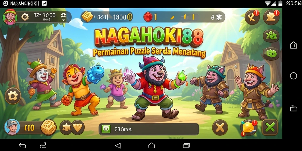 Tangkapan layar gameplay <strong>NAGAHOKI88</strong> yang menunjukkan teka-teki yang menantang.