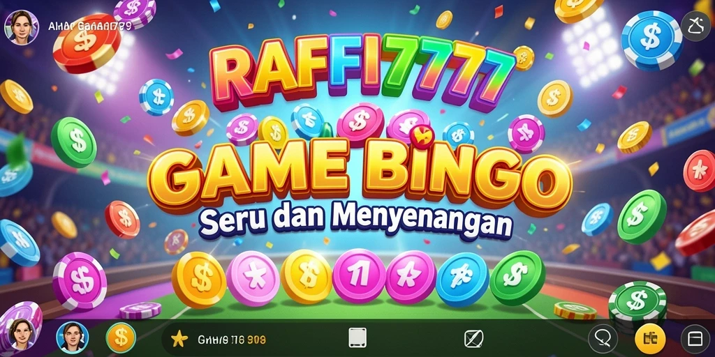 Tampilan gameplay seru RAFFI777 dengan berbagai tema Bingo.