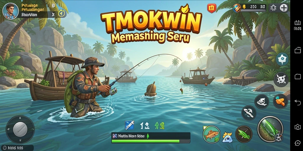 Tangkapan besar di TMOKWIN, pengalaman memancing yang menakjubkan.